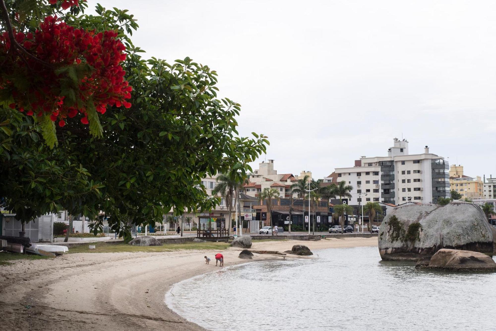 Apartmán Vista Mar Na Via Gastronomica Coqueiros Coq2 Florianópolis Exteriér fotografie